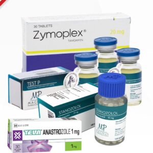 Ein Kurs für schlanke Muskeln. Winstrol + Testosteron + Tamoxifen