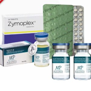 Einsteigerkurs: Masse. Testosteron-Mix + Anapolon + Testosteronpropionat