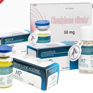 Ein schlanker Kurs: ein erfahrener. Testosteronpropionat + Trenbolonacetat + Stanozolol