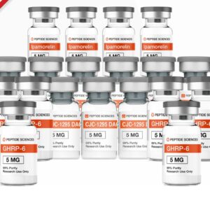 Peptidkur: für Kraft und Masse. GHRP-6 + CJC-1295 + Ipamorelin