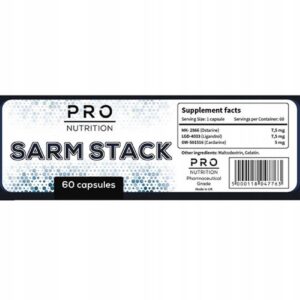 Pro Nutrition 20mg Sarm Stack