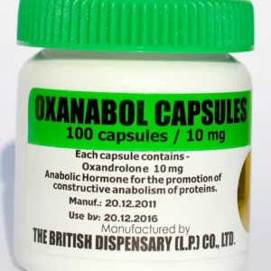 Oxanabol capsules 10mg British Dispensary
