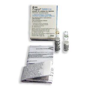 Pregnyl 5000 Organon Pharmaceuticals